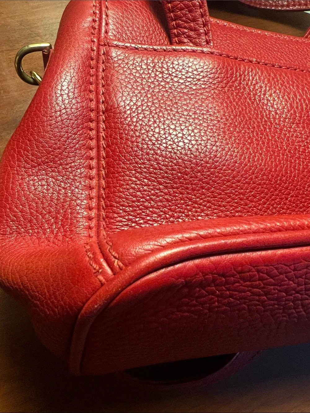 Vintage Coach Sonoma Small Satchel #4310 in Tomato Red